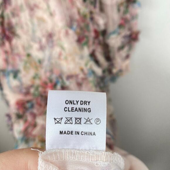 UNTAMED PETALS By Amanda Judge Dreamer Maxi Dress Floral Mesh Size Medium - Picture 10 of 13